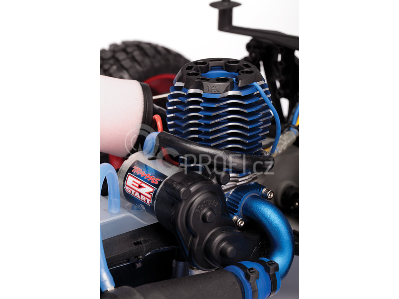 RC auto Traxxas Nitro Slash 1:10 TQi RTR, modrá