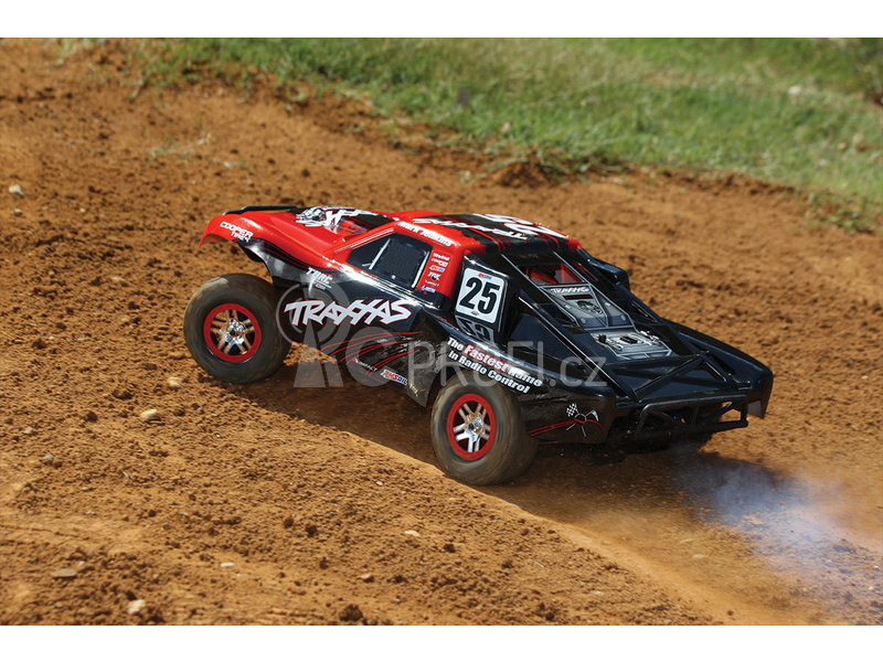 RC auto Traxxas Nitro Slayer 1:8 TQi RTR, červená