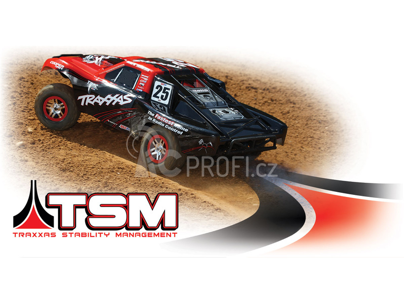 RC auto Traxxas Nitro Slayer 1:8 TQi RTR, červená