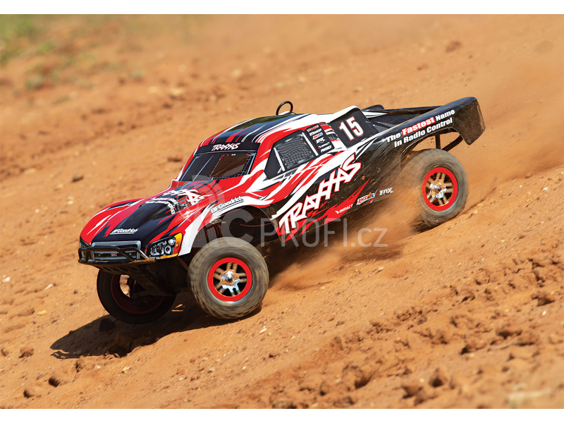 RC auto Traxxas Nitro Slayer 1:8 TQi RTR, červená