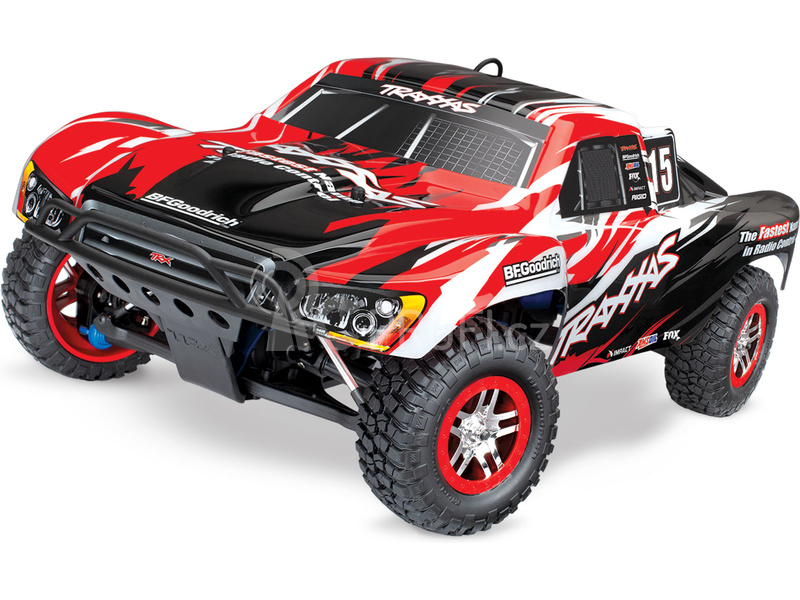 RC auto Traxxas Nitro Slayer 1:8 TQi RTR, červená