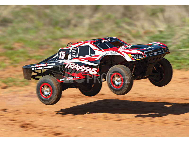 RC auto Traxxas Nitro Slayer 1:8 TQi RTR, modrá