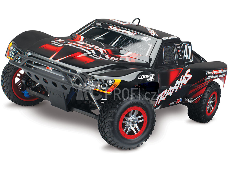 RC auto Traxxas Nitro Slayer 1:8 TQi RTR, modrá