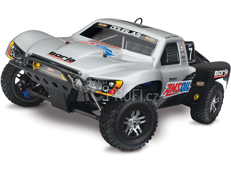 RC auto Traxxas Nitro Slayer 1:8 TQi RTR, modrá