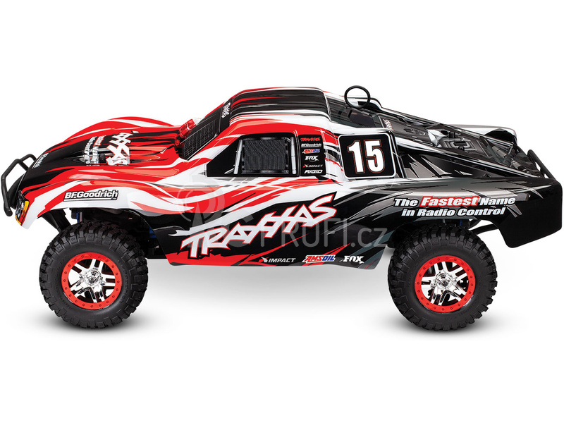 RC auto Traxxas Nitro Slayer 1:8 TQi RTR, modrá