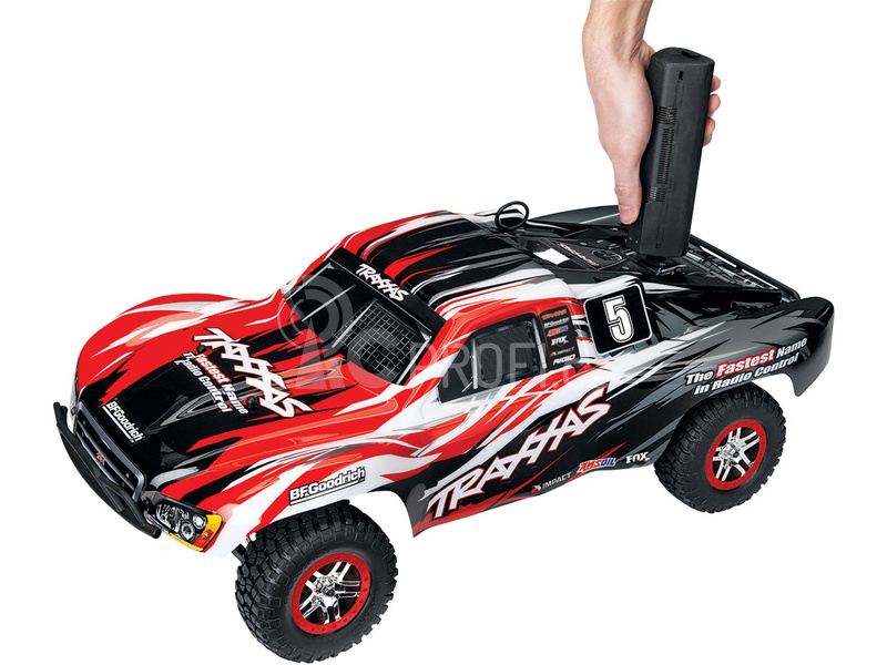 RC auto Traxxas Nitro Slayer 1:8 TQi RTR, modrá