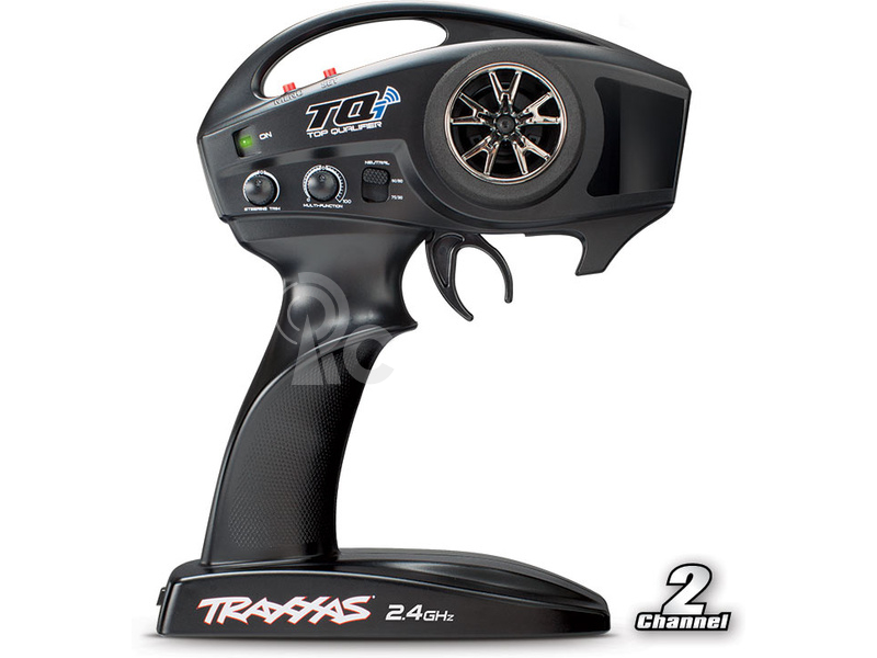 RC auto Traxxas Nitro Slayer 1:8 TQi RTR, modrá