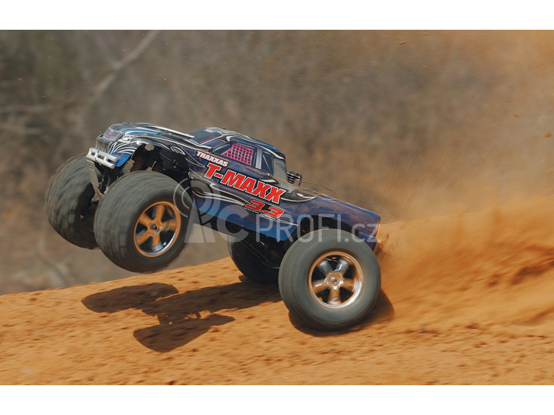 RC auto Traxxas Nitro T-Maxx 3.3 1:8 TQi Bluetooth RTR, černá