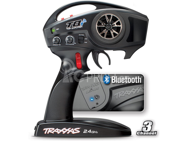RC auto Traxxas Nitro T-Maxx 3.3 1:8 TQi Bluetooth RTR, modrá