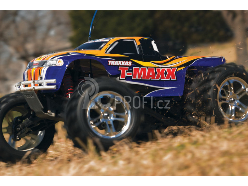 RC auto Traxxas Nitro T-Maxx Classic 1:8 RTR, bílá