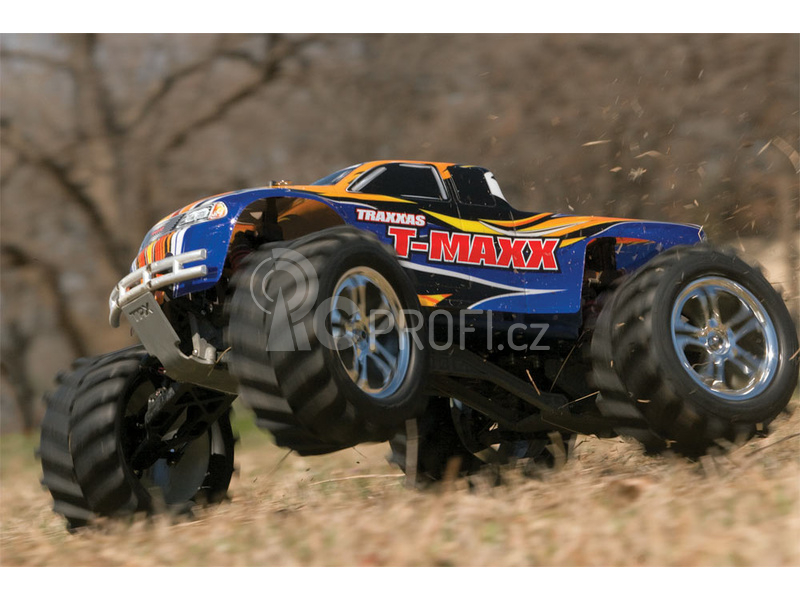 RC auto Traxxas Nitro T-Maxx Classic 1:8 RTR, bílá