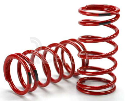 Traxxas pružina tlumiče GTR tuhost 4.4N/mm černá (2)