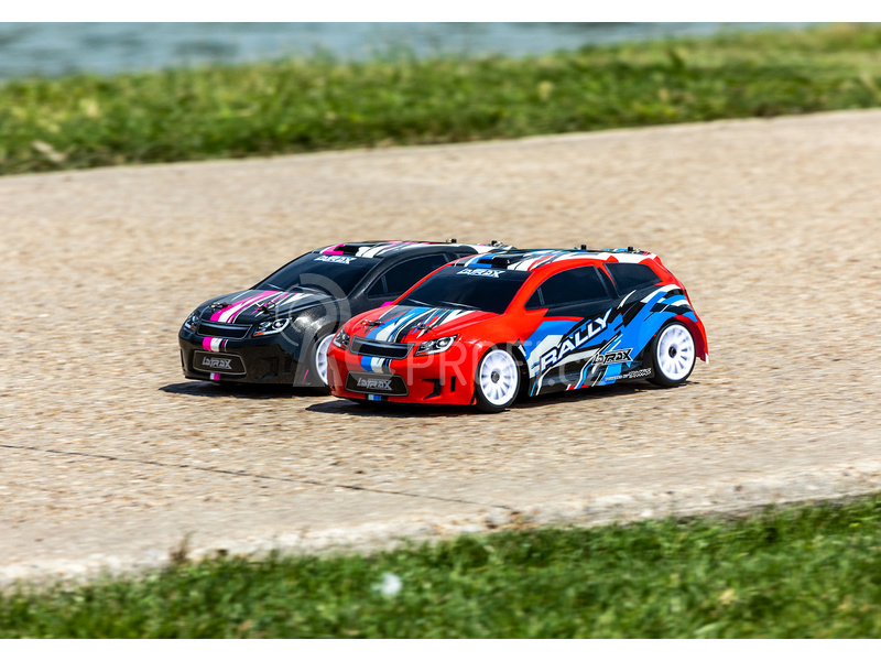 RC auto Traxxas Rally 1:18 4WD RTR, červená