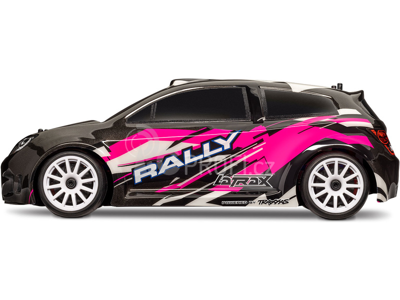 RC auto Traxxas Rally 1:18 4WD RTR, červená