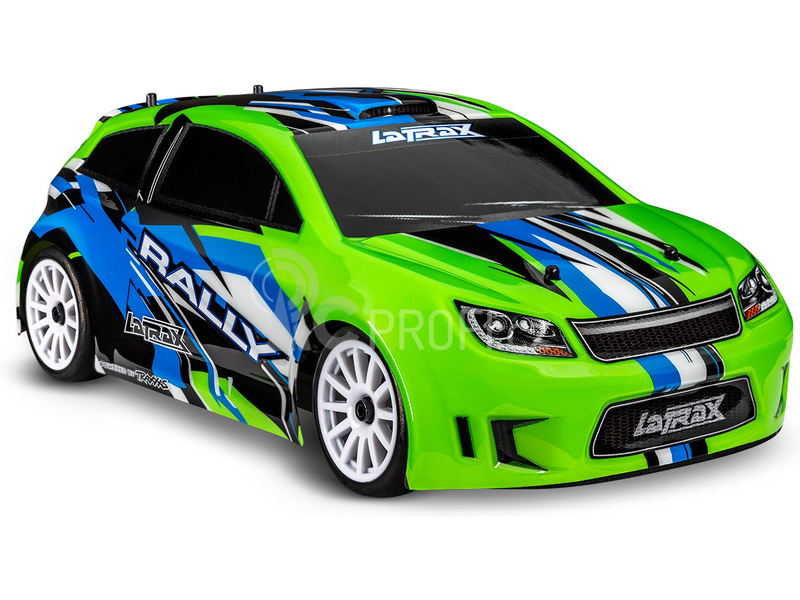 RC auto Traxxas Rally 1:18 4WD RTR, zelená