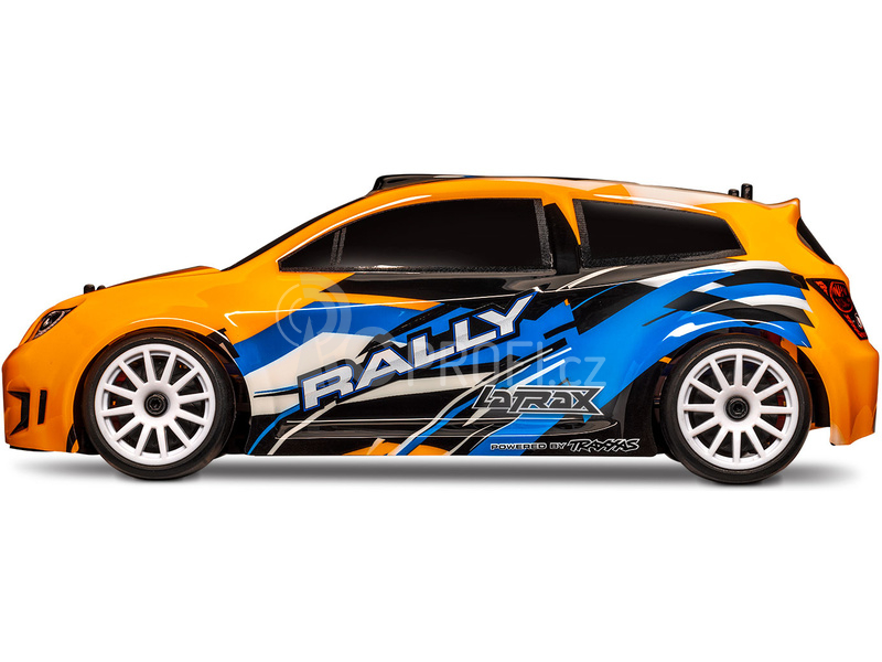 RC auto Traxxas Rally 1:18 4WD RTR, zelená