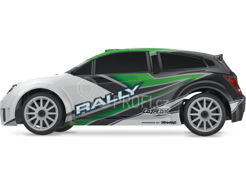 RC auto Traxxas Rally 1:18 4WD RTR, zelená