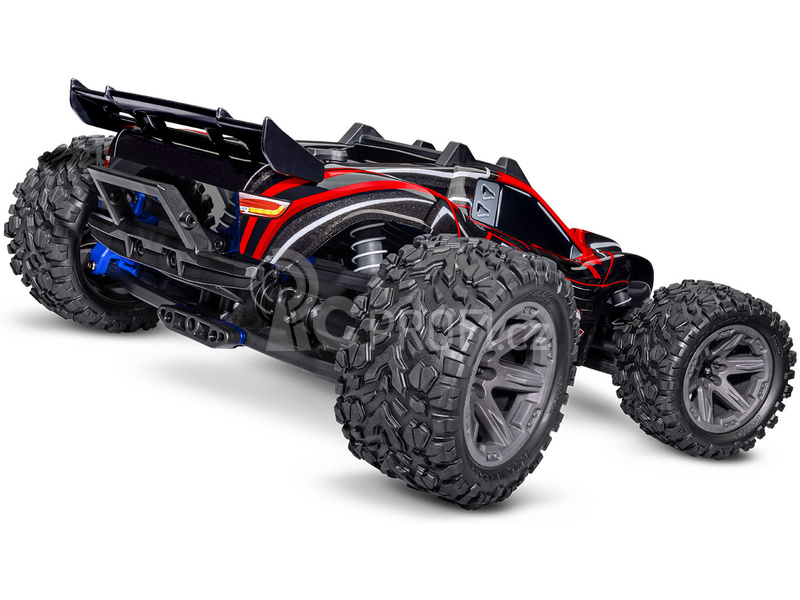 RC auto Traxxas Rustler 1:10 2BL 4WD RTR, červená