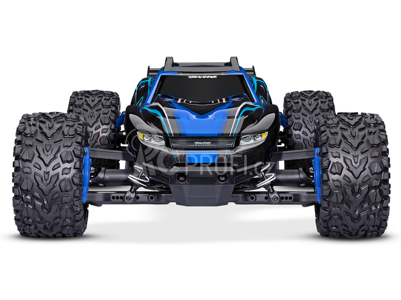 RC auto Traxxas Rustler 1:10 2BL 4WD RTR, červená