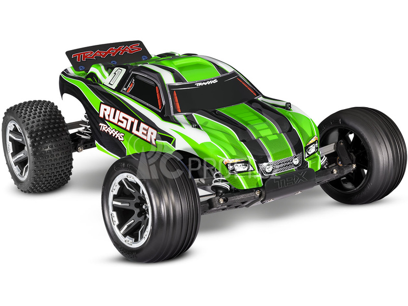 RC auto Traxxas Rustler 1:10 RTR, černá