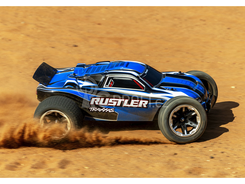 RC auto Traxxas Rustler 1:10 RTR, černá