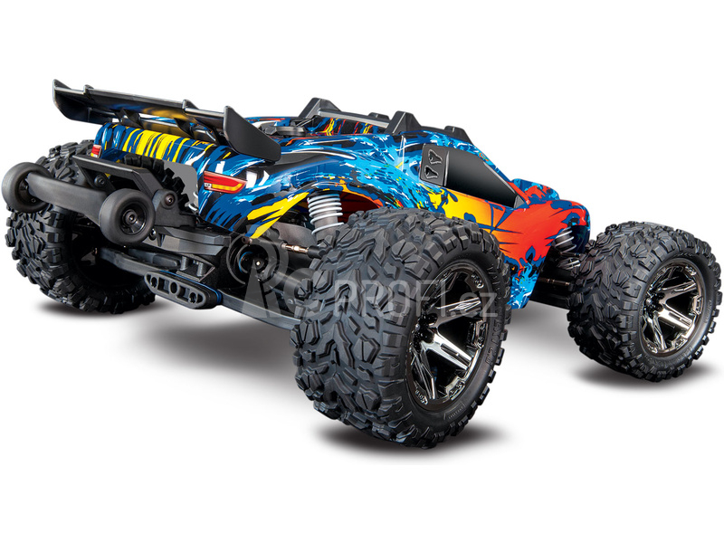 RC auto Traxxas Rustler 1:10 VXL 4WD TQi, zelená