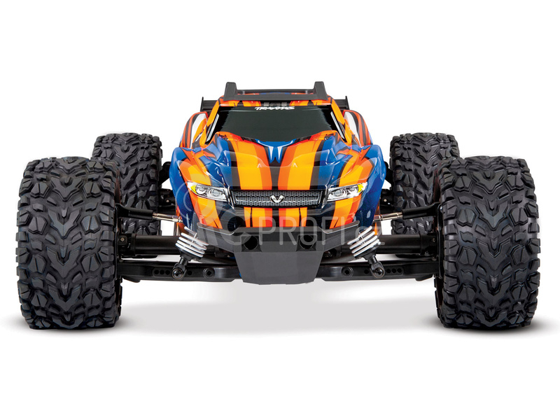 RC auto Traxxas Rustler 1:10 VXL 4WD TQi RTR, modrá