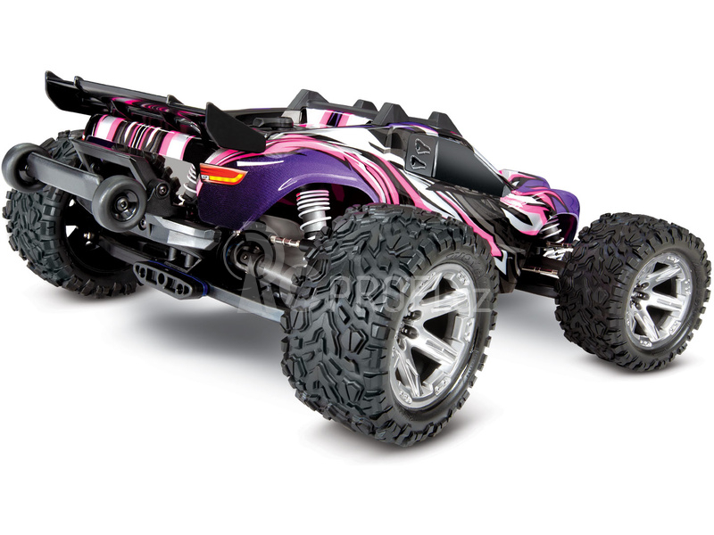 RC auto Traxxas Rustler 1:10 VXL 4WD TQi RTR, Solar Flare