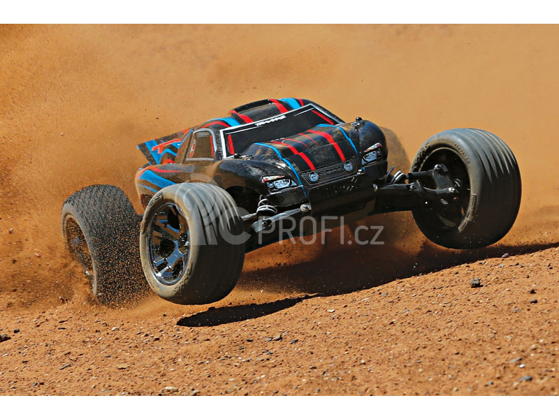 RC auto Traxxas Rustler 1:10 VXL TQi RTR, oranžová