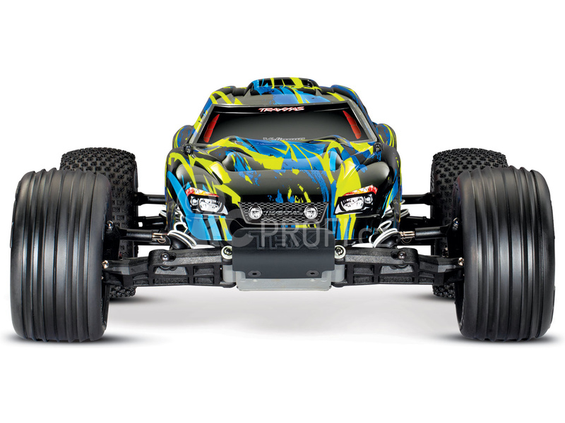 RC auto Traxxas Rustler 1:10 VXL TQi RTR, oranžová