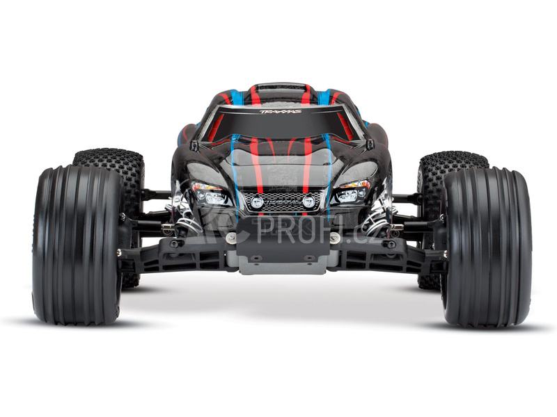 RC auto Traxxas Rustler 1:10 VXL TQi RTR, oranžová