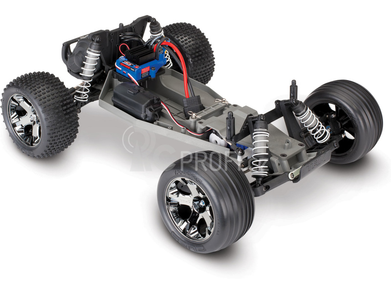 RC auto Traxxas Rustler 1:10 VXL TQi RTR, oranžová