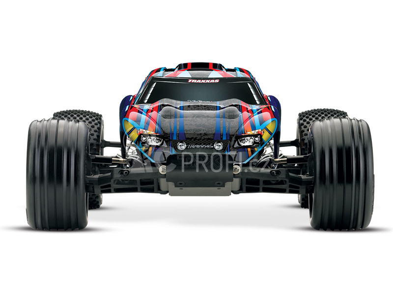 RC auto Traxxas Rustler 1:10 VXL TQi, Rock'n Roll