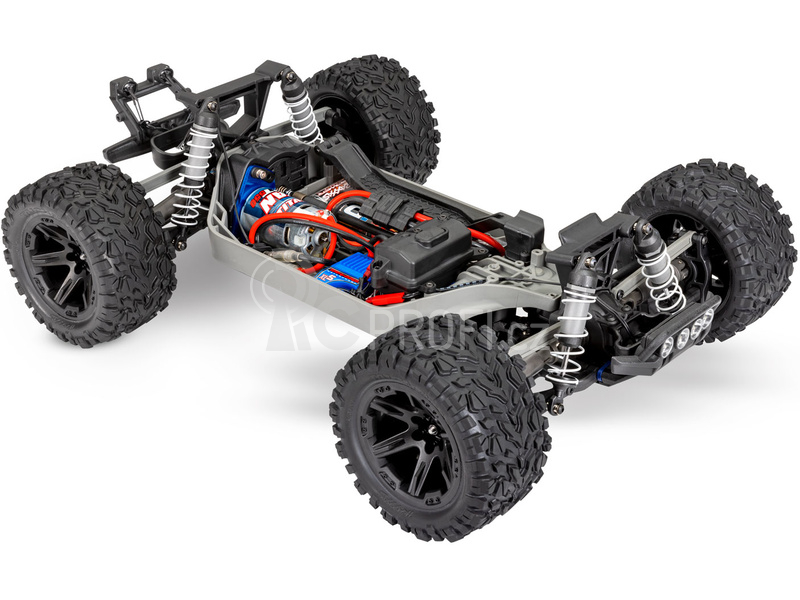 RC auto Traxxas Rustler 4WD 1:10 RTR s LED osvětlením, červená