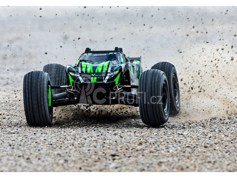 RC auto Traxxas Rustler 4x4 Ultimate VXL RTR, zelená