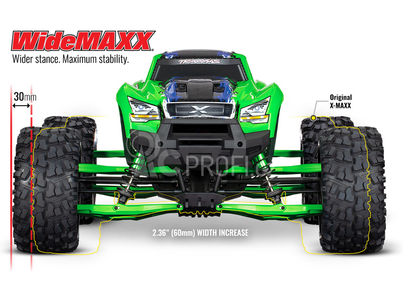 Traxxas sada WideMaxx červená (pro X-Maxx)