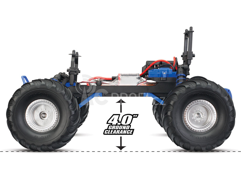 RC auto Traxxas Skully 1:10 RTR, modrá