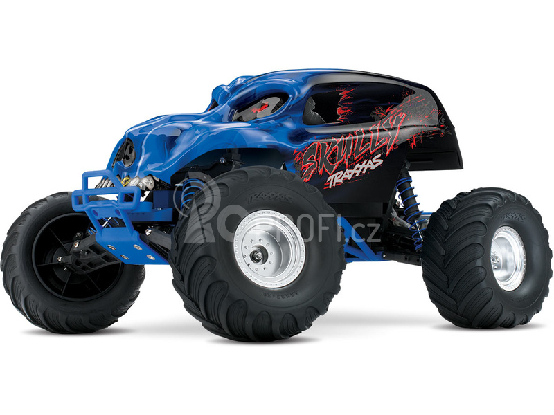 RC auto Traxxas Skully 1:10 RTR, modrá