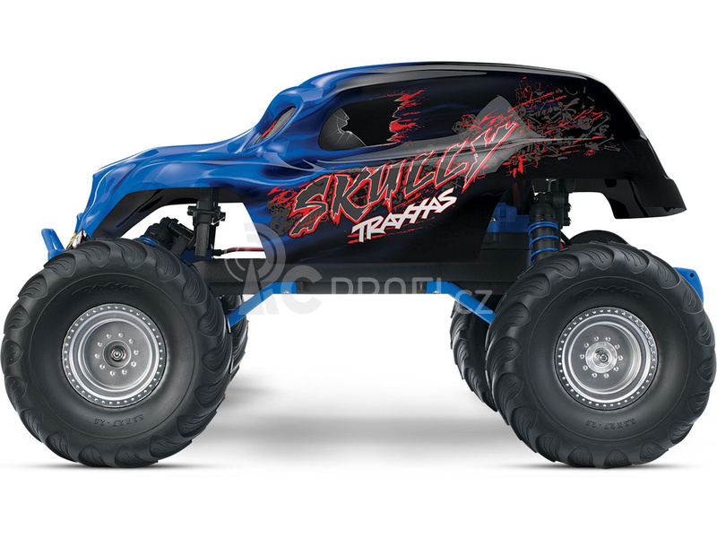 RC auto Traxxas Skully 1:10 RTR, modrá