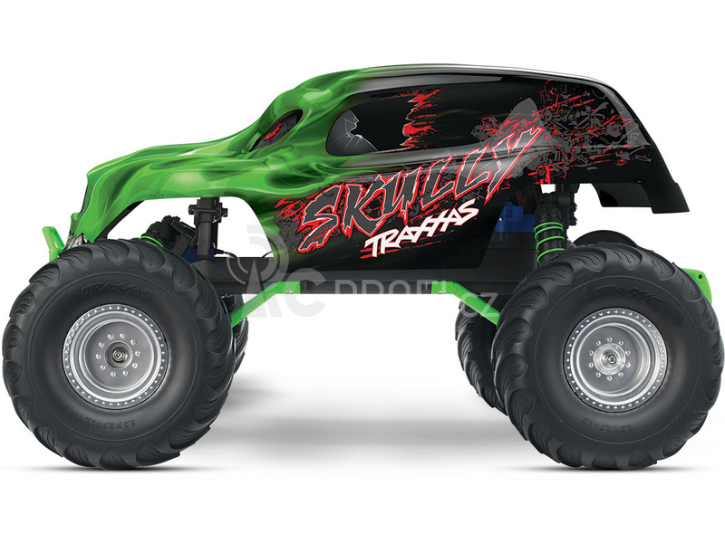 RC auto Traxxas Skully 1:10 RTR, modrá