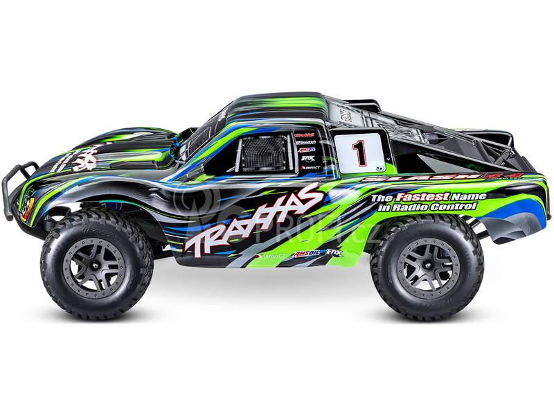 RC auto Traxxas Slash 1:10 2BL 4WD RTR, červená