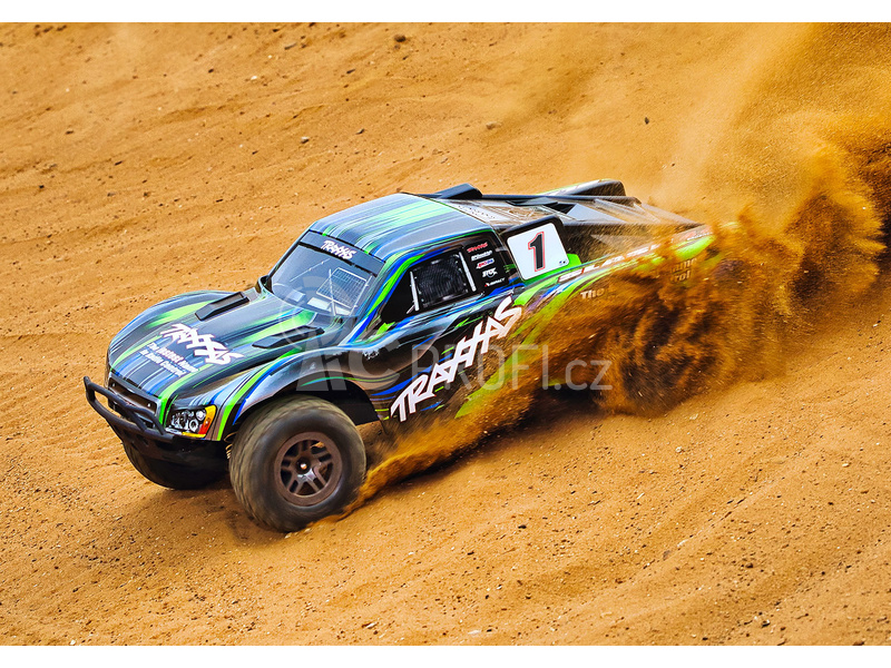 RC auto Traxxas Slash 1:10 2BL 4WD RTR, červená