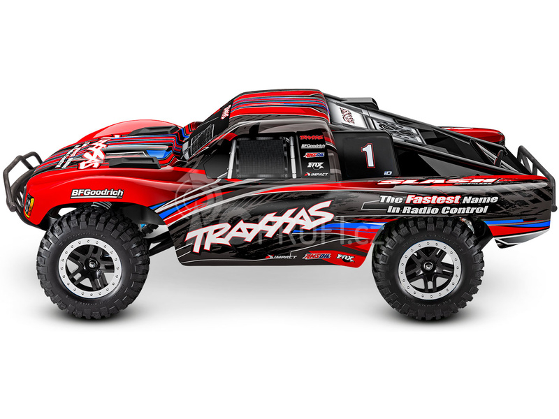 RC auto Traxxas Slash 1:10 2BL RTR, červená