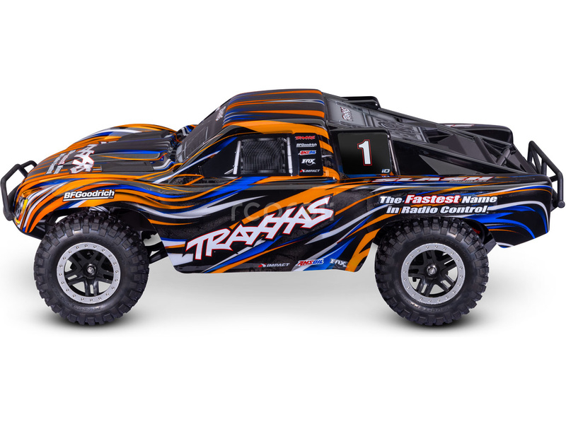 RC auto Traxxas Slash 1:10 BL-2s HD RTR, červená