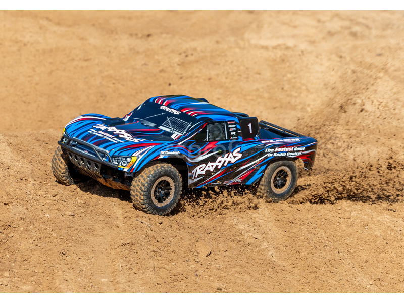 RC auto Traxxas Slash 1:10 BL-2s HD RTR, červená