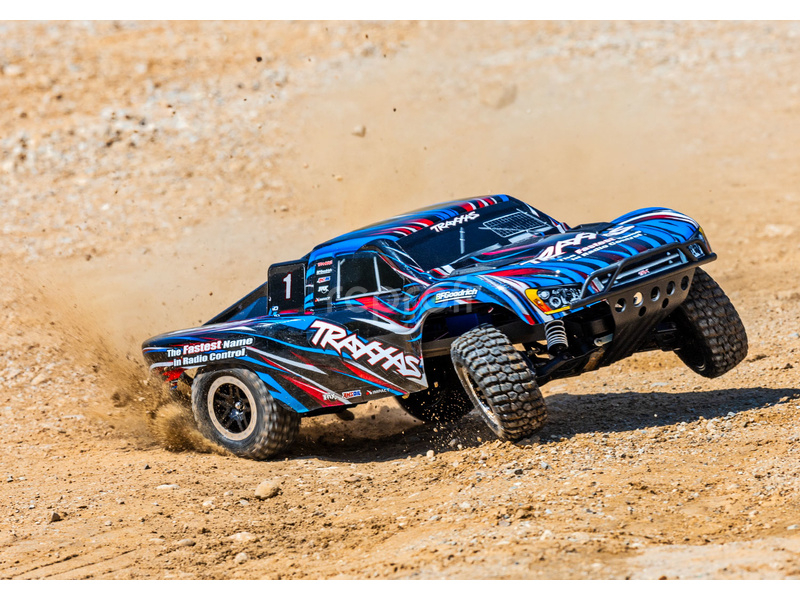 RC auto Traxxas Slash 1:10 BL-2s HD RTR, červená