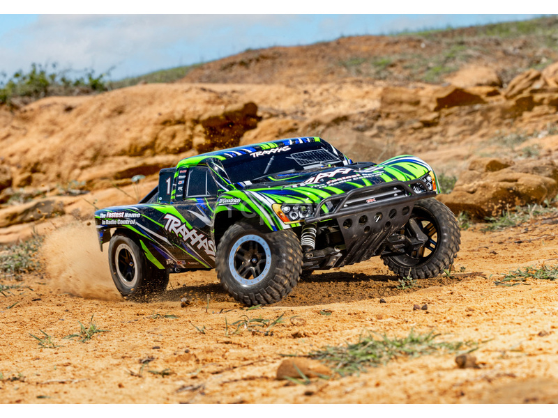 RC auto Traxxas Slash 1:10 BL-2s HD RTR, červená