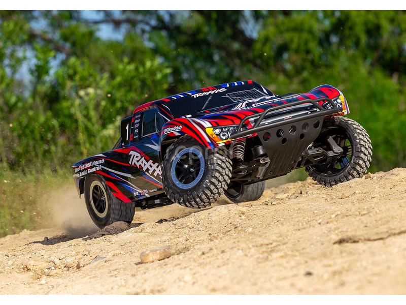 RC auto Traxxas Slash 1:10 BL-2s HD RTR, červená