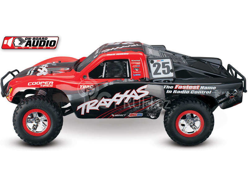 RC auto Traxxas Slash 1:10 OBA RTR, bílá