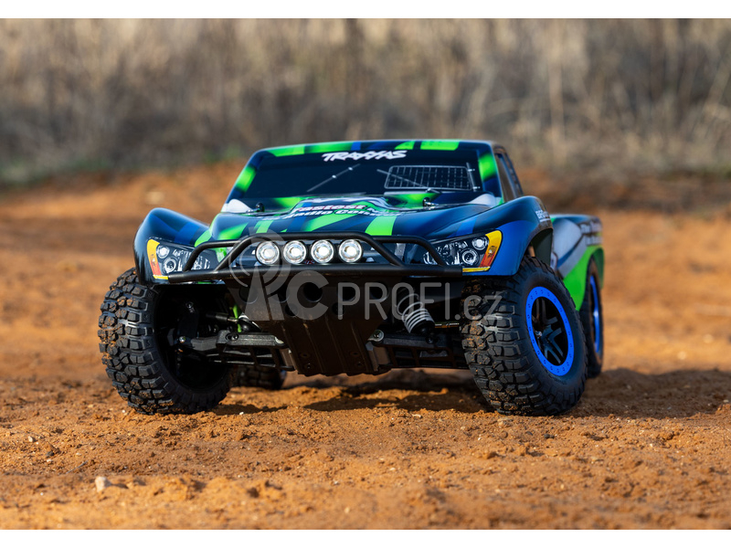 RC auto Traxxas Slash 1:10 RTR s LED osvětlením, červeno-modrá